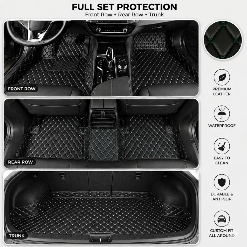 DriveMax Heavy Duty Universal Fit Car Mats, SUVs, and Trucks
