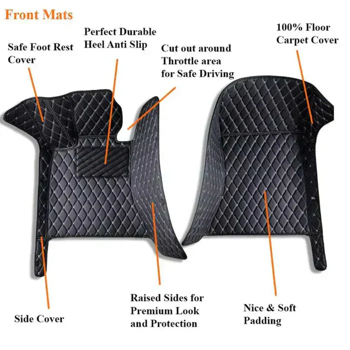 DriveMax Heavy Duty Universal Fit Car Mats, SUVs, and Trucks