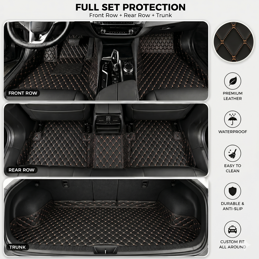 DriveMax Heavy Duty Universal Fit Car Mats, SUVs, and Trucks