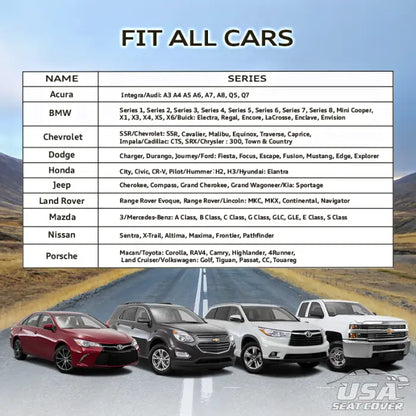 DriveMax Heavy Duty Universal Fit Car Mats, SUVs, and Trucks